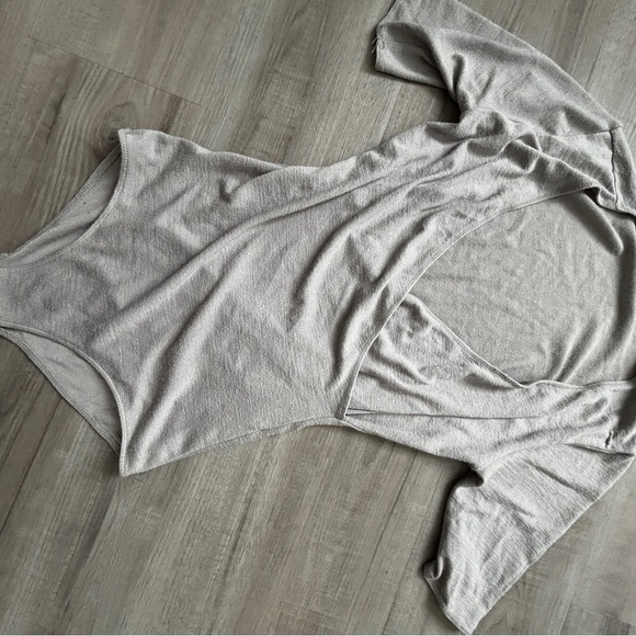 Wilfred Tops - Wilfred Gray Bodysuit
